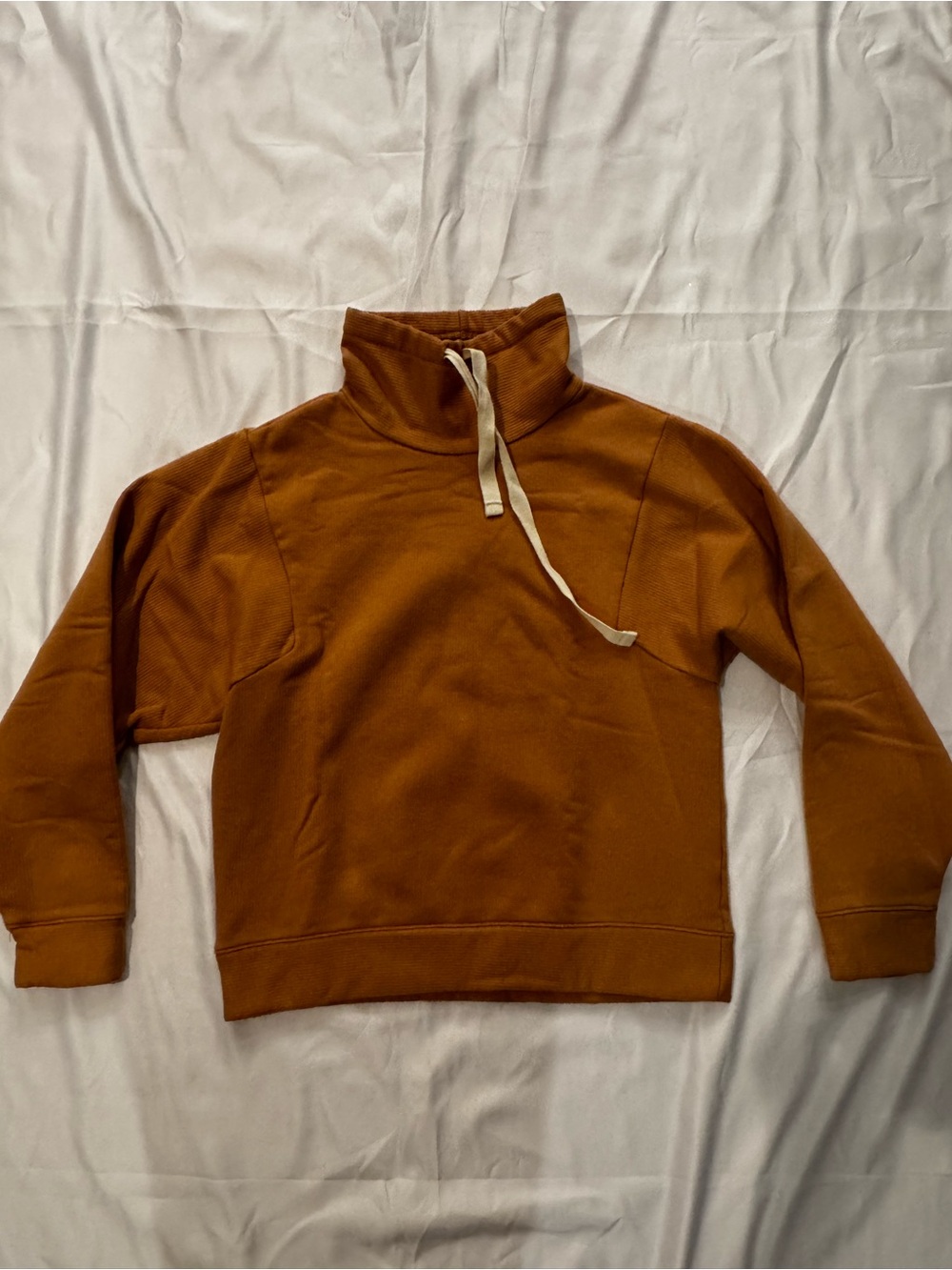 Madewell Women’s Funnel Neck Pullover Sweater Brown Size XXS